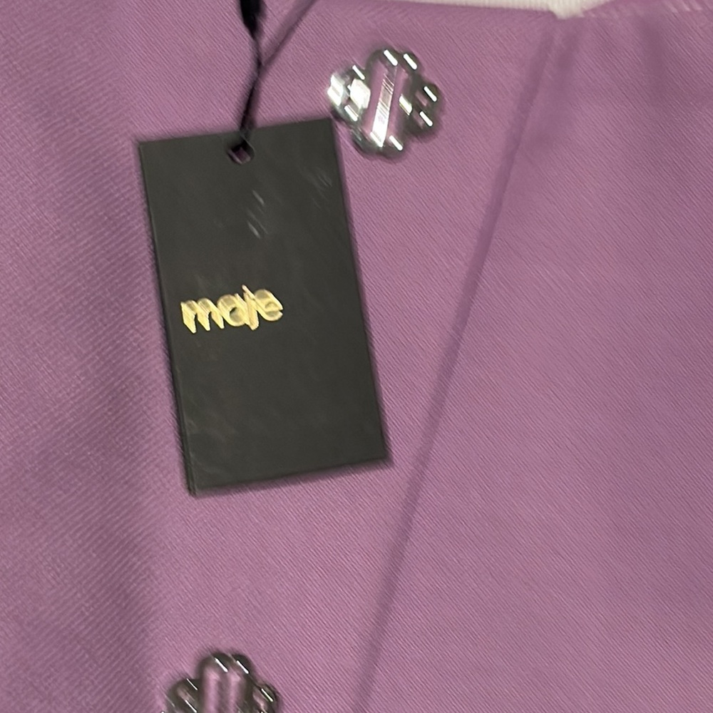 ✨Host Pick✨Maje Miniskirt with Buttons- Sz 4 - Picture 5 of 6